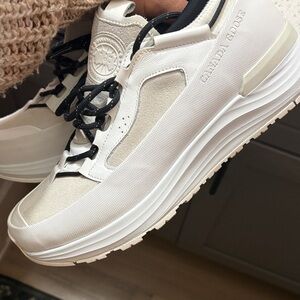 Canada Goose Men's White and Black Sneakers